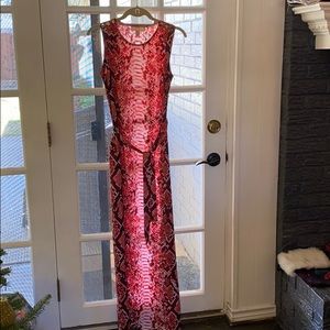 Michael Kors snakeskin dress